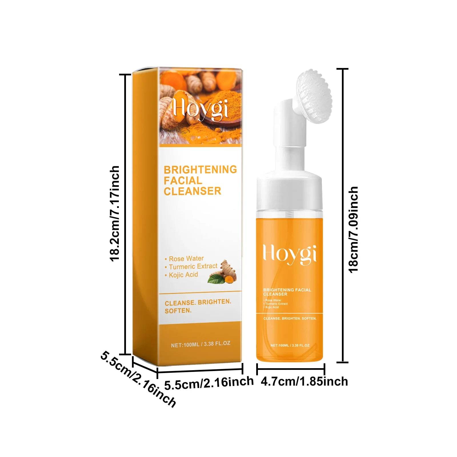 Turmeric Dark Spot Remover Exfoliating Cleansing Pads for Oil Control and Brightening Skin Care - BON's