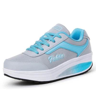 Women Vulcanized Sneakers High Quality Fashion Flats Walking Platform Shoes Zapatillas Mujer - BON's
