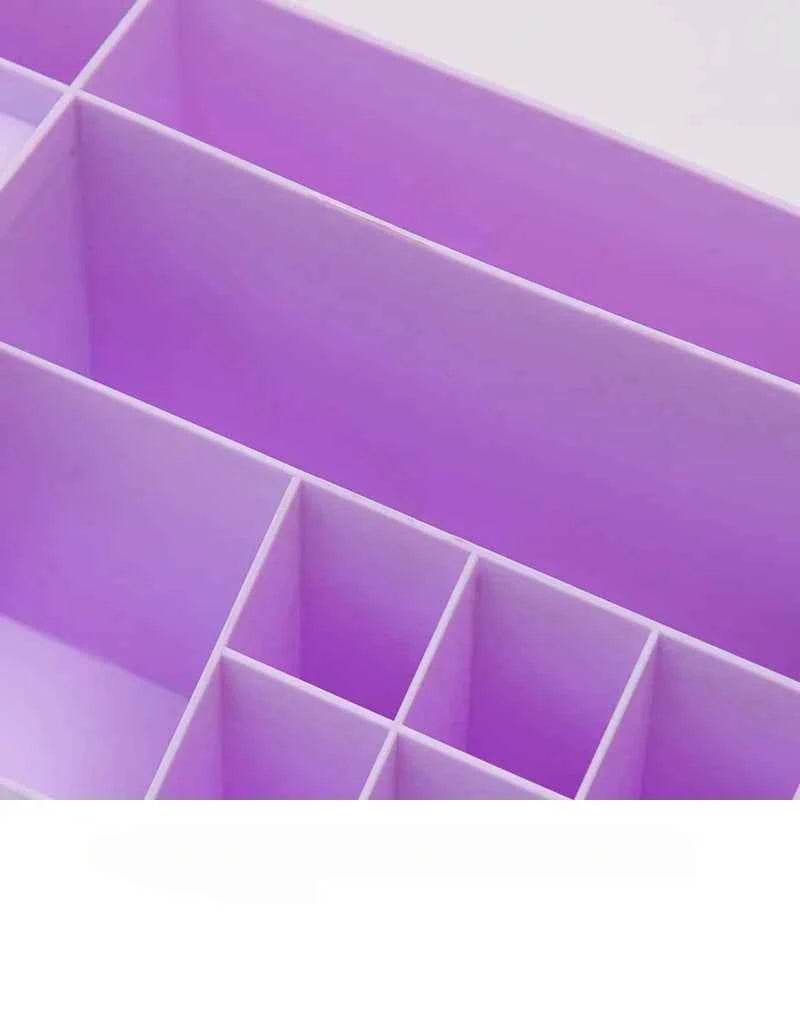 Cute Pen Holder Organizer for Desk - 9 Grid Drawer Stationery Storage for Girls - BON's