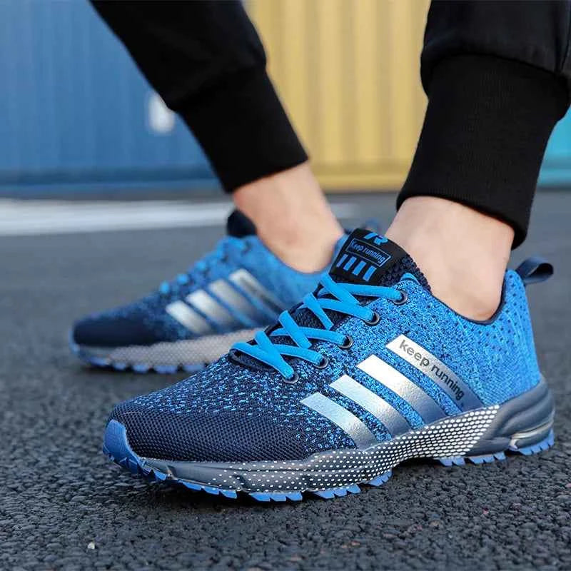Breathable Running Sneakers – Non-Slip Gym, Walking & Casual Streetwear Shoes