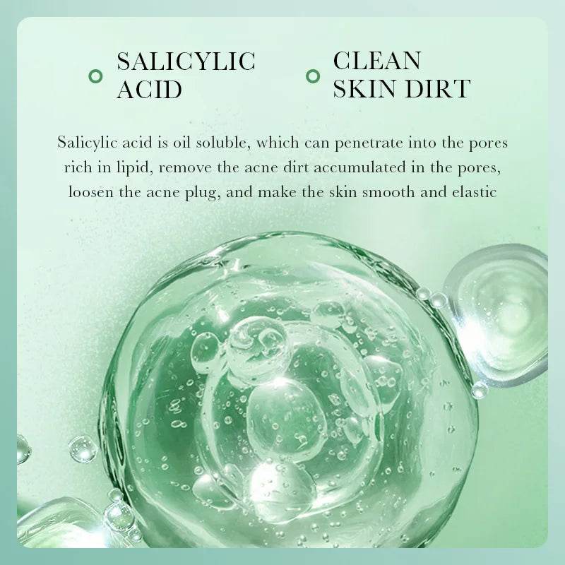 BIOAQUA Salicylic Acid Facial Cleanser Acne Treatment Moisturizing Oil Control skincare Face Wash Foam Face Cleanser Skin Care - BON's