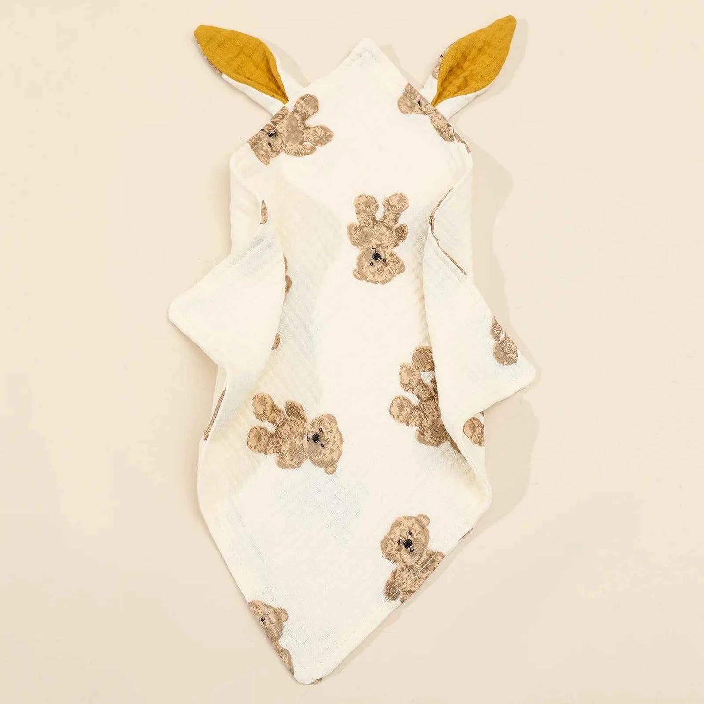 Newborn Baby Items Cotton Muslin Comforter Sleeping Dolls Blanket Soft Soothe Appease Towel for Baby Bibs Burp Cloths Infant
