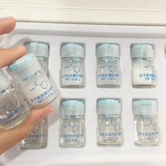 Korea Hydrolyzed Silk Protein Serum for Moisturizing, Hydration, and Lifting Fine Lines Essence SkinCare - BON's