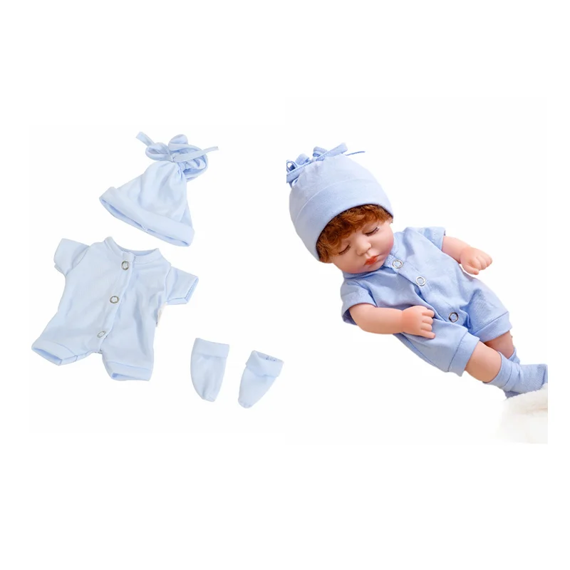 Reborn Baby Doll Clothes – 30cm/12in Pajamas, Dresses & Jumpsuits for DIY Girl Dolls