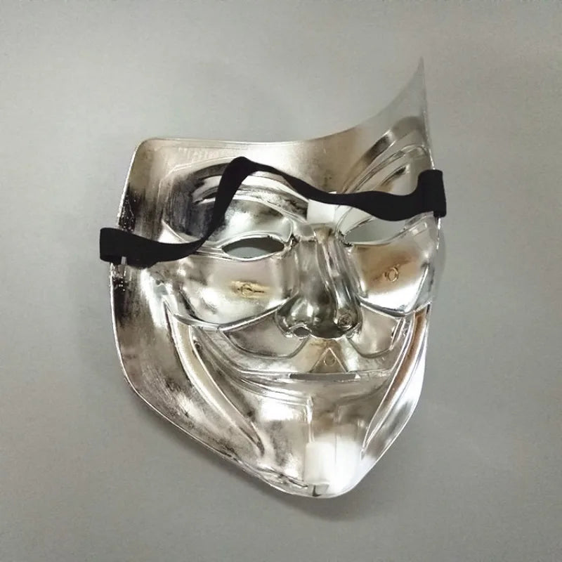 V for Vendetta Mask Anonymous Guy Fawkes Fancy Adult Costume Accessory Party Cosplay Halloween Masks