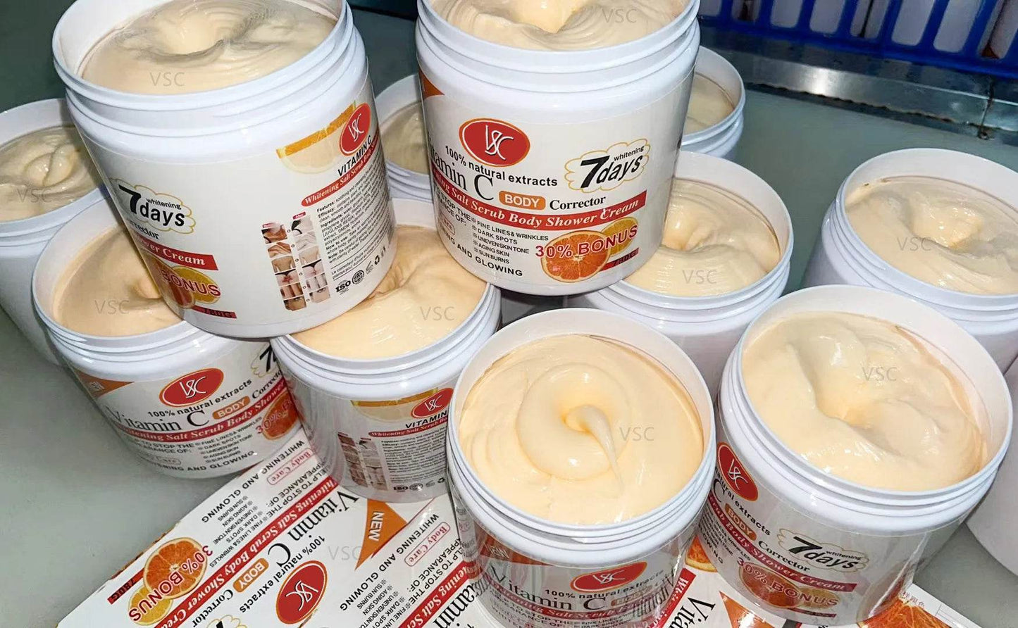 Turmeric Body Lotion for Brightening and Hydrating Skin - Moisturizer Body Cream and Face Cream - BON's