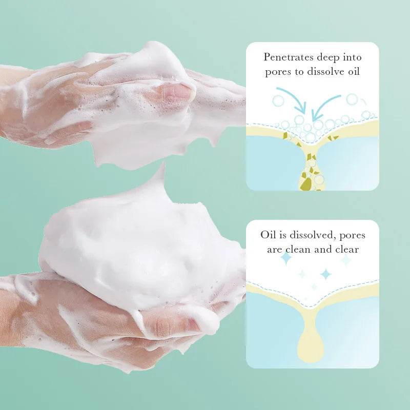 BIOAQUA Salicylic Acid Facial Cleanser Acne Treatment Moisturizing Oil Control skincare Face Wash Foam Face Cleanser Skin Care - BON's