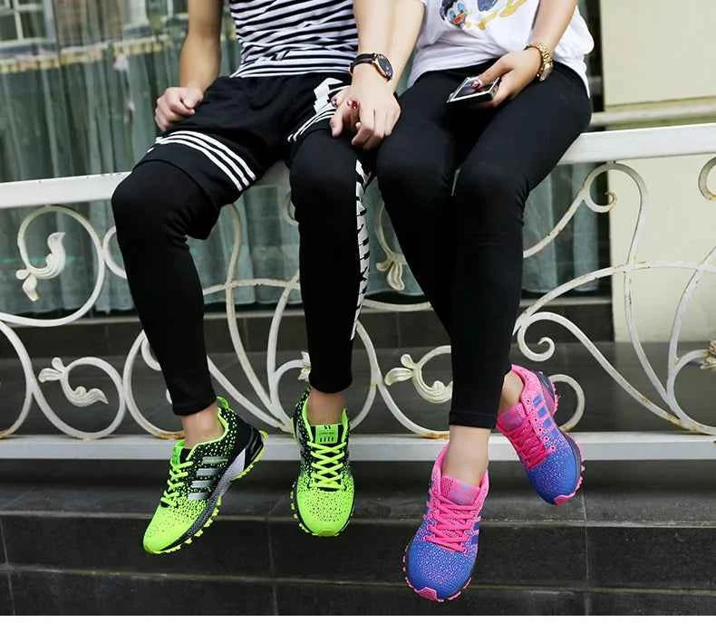 Breathable Running Sneakers – Non-Slip Gym, Walking & Casual Streetwear Shoes