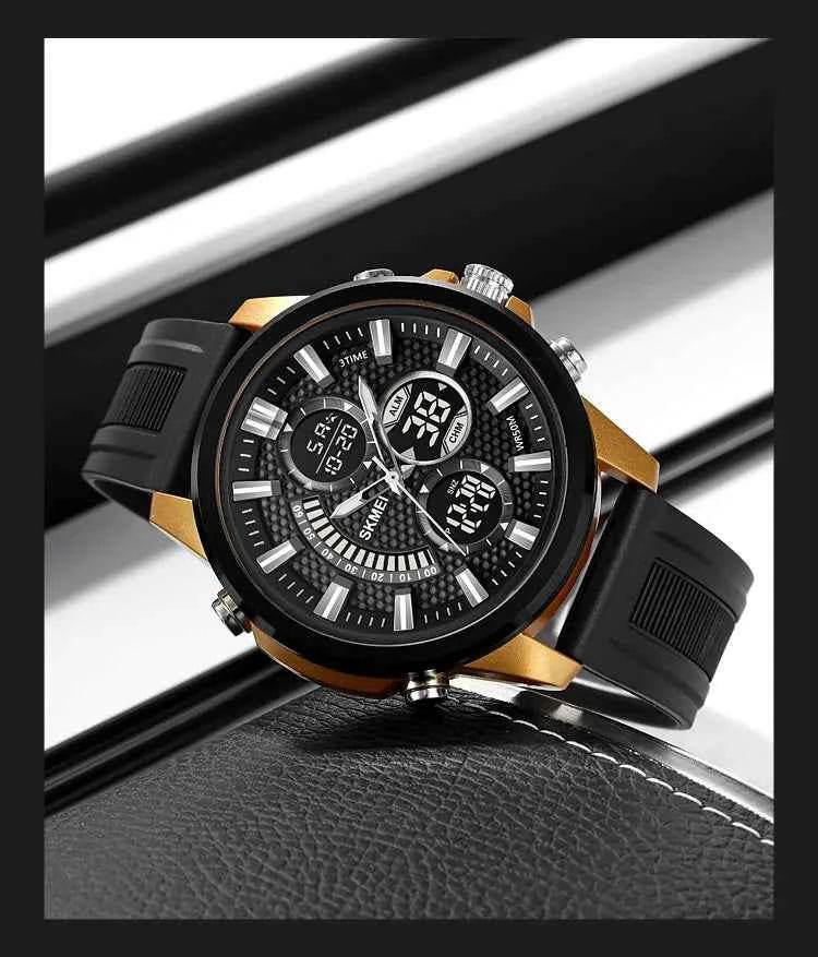 SKMEI Men's Digital Sport Watch - Waterproof, Chrono, Alarm - BON's