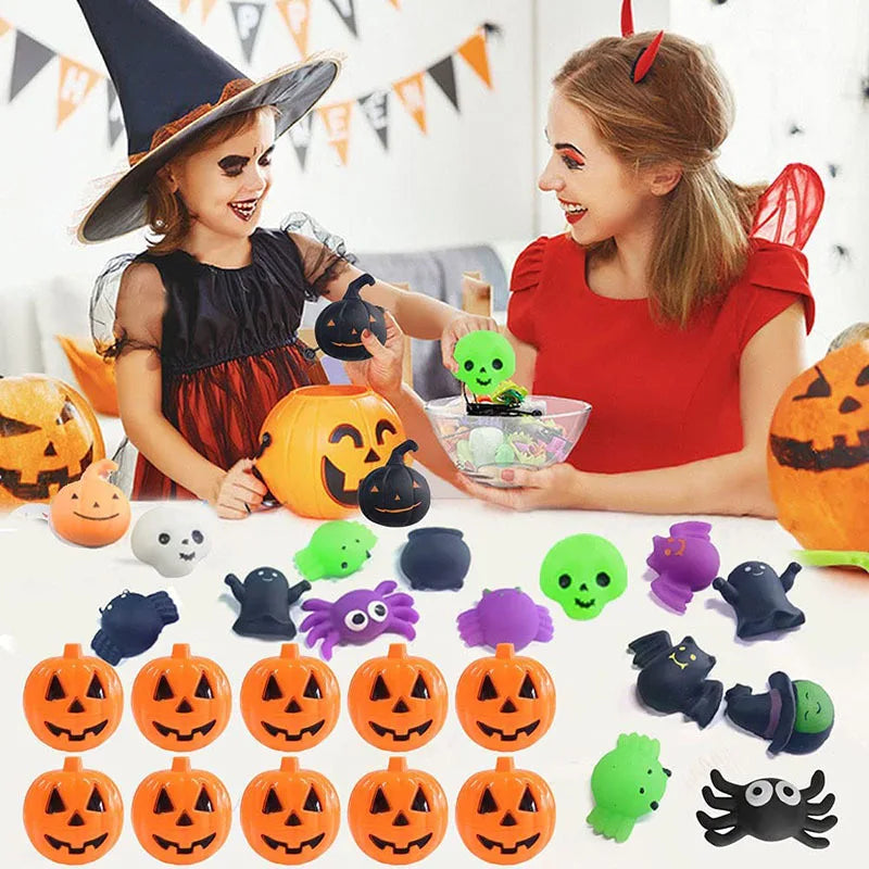 Pumpkin Storage Box Storage Case Gift Holder Props Snack Packaging Box Pumpkin-shaped Halloween Candy Box For 's Party