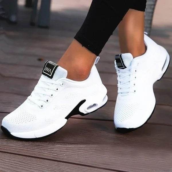 Women Platform Sneakers Shoes Mesh Breathable Running Shoes Chunky Summer Sports Tenis Shoes 2024 Luxury Vulcanize Shoes - BON's