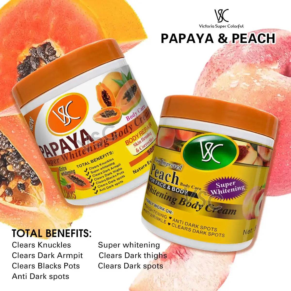Turmeric Body Lotion for Brightening and Hydrating Skin - Moisturizer Body Cream and Face Cream - BON's