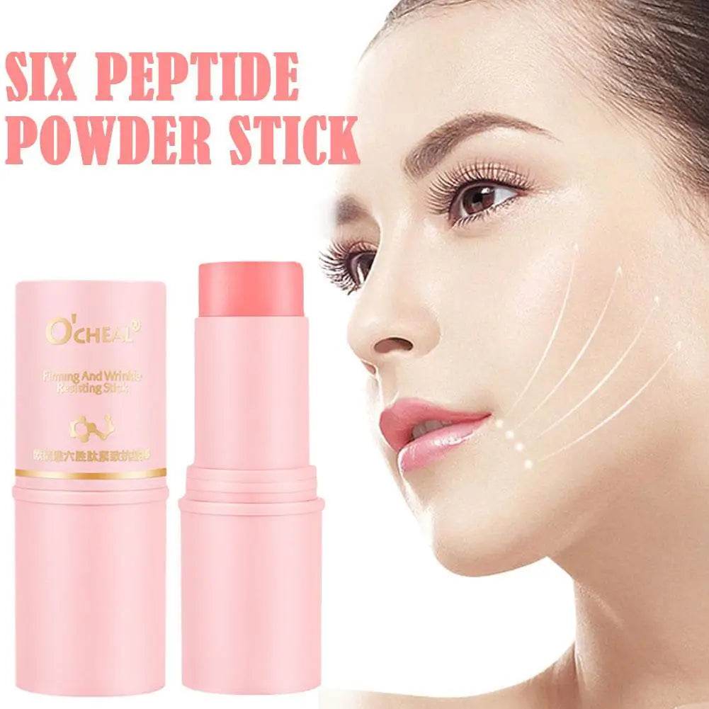 Six Peptide Face Cream Stick - Hydrating Serum for Deep Moisturization and Skin Repair - BON's