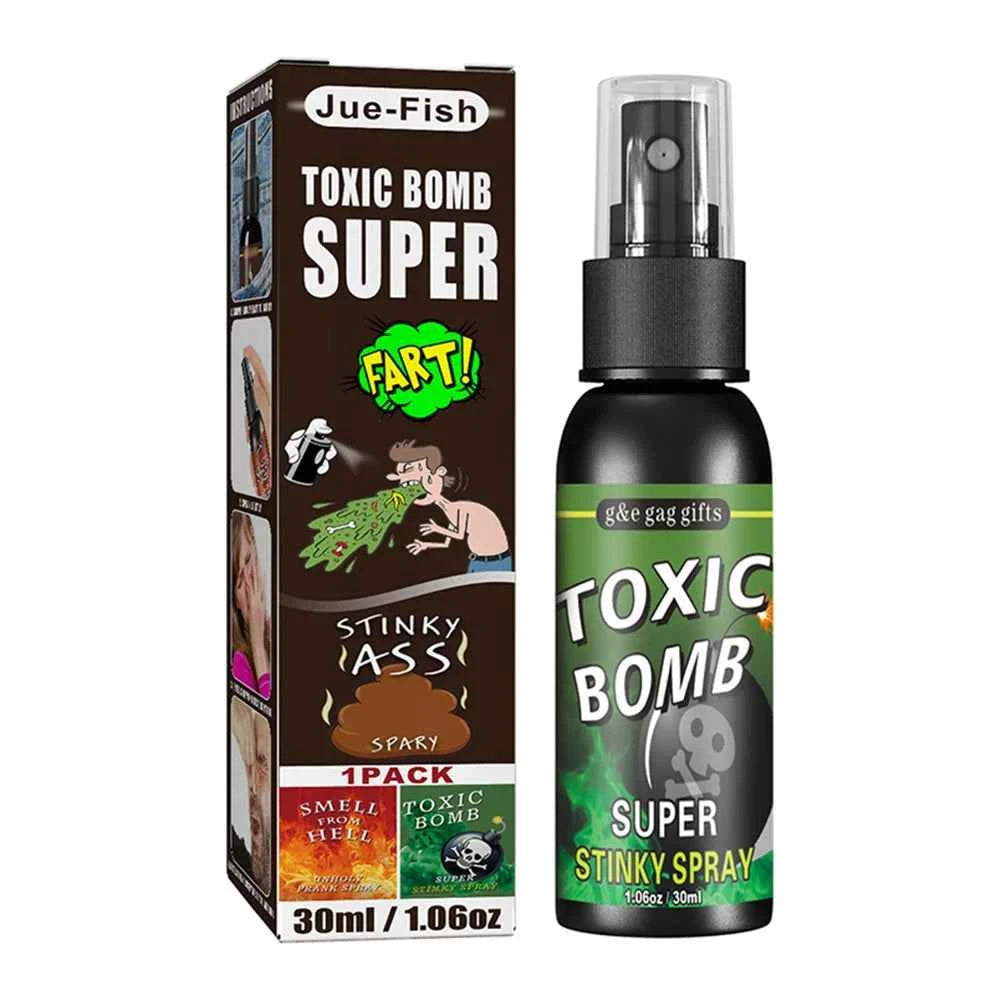 30ml Stinky Fart Gag Spray – Non-Toxic Prank Toy for Halloween, Parties & Kids’ Jokes