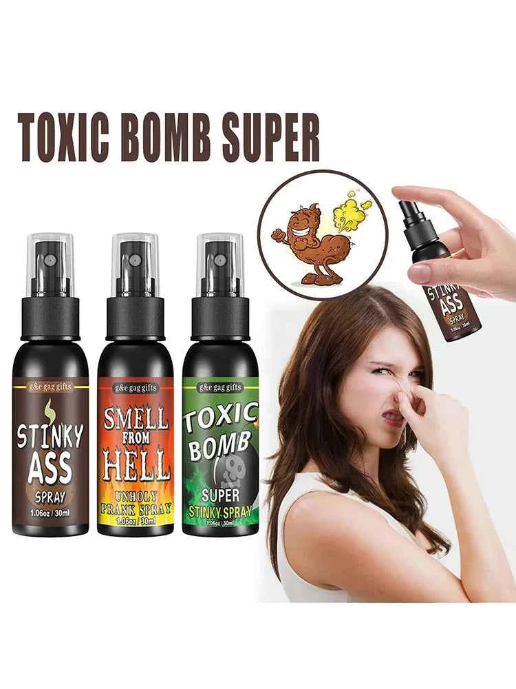 30ml Stinky Fart Gag Spray – Non-Toxic Prank Toy for Halloween, Parties & Kids’ Jokes
