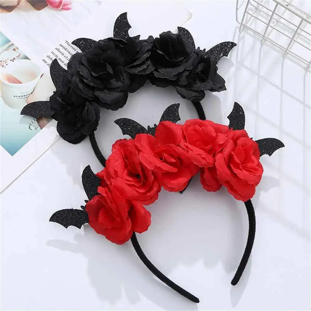 Halloween Party Decor Halloween-themed Halloween Headband Rose Headband Spider Headband For Halloween Parties Gift Accessory