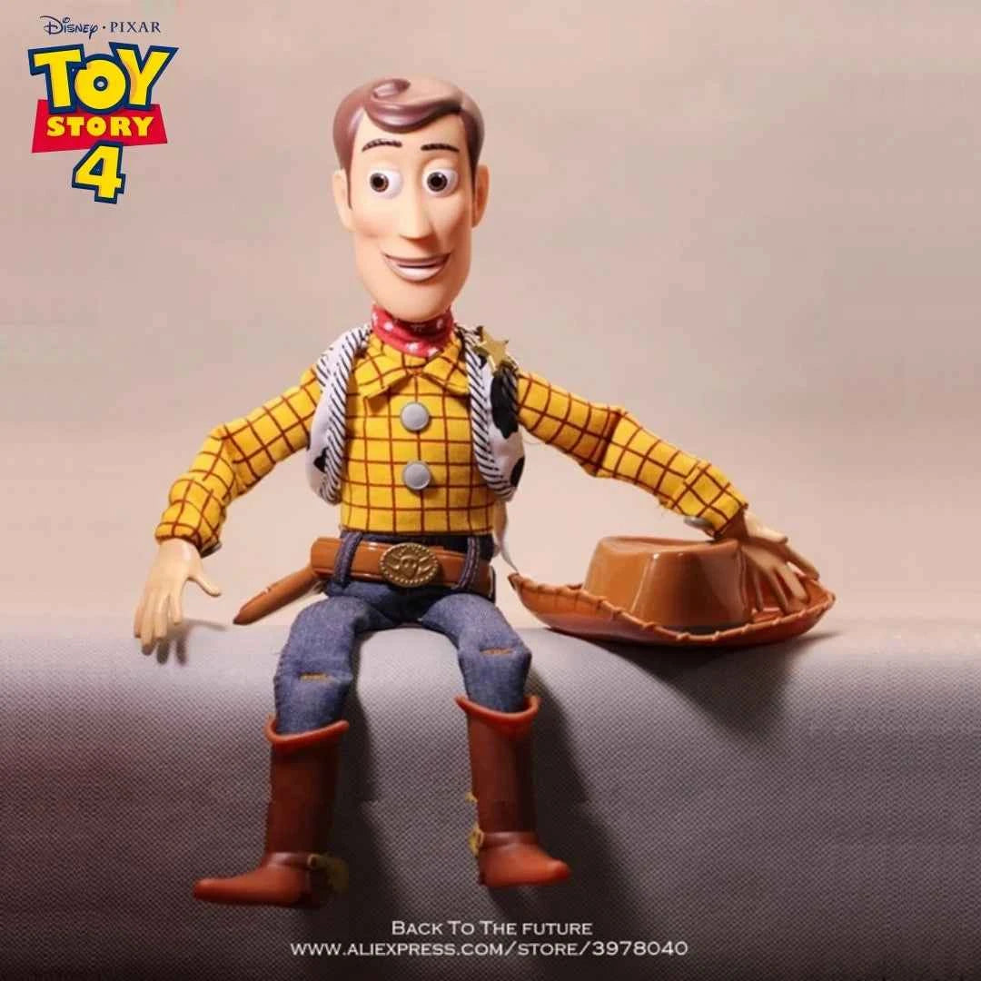 Disney Toy Story 4 Talking Woody Buzz Jessie Rex Action Figures Anime Decoration Collection Figurine toy model for children gift