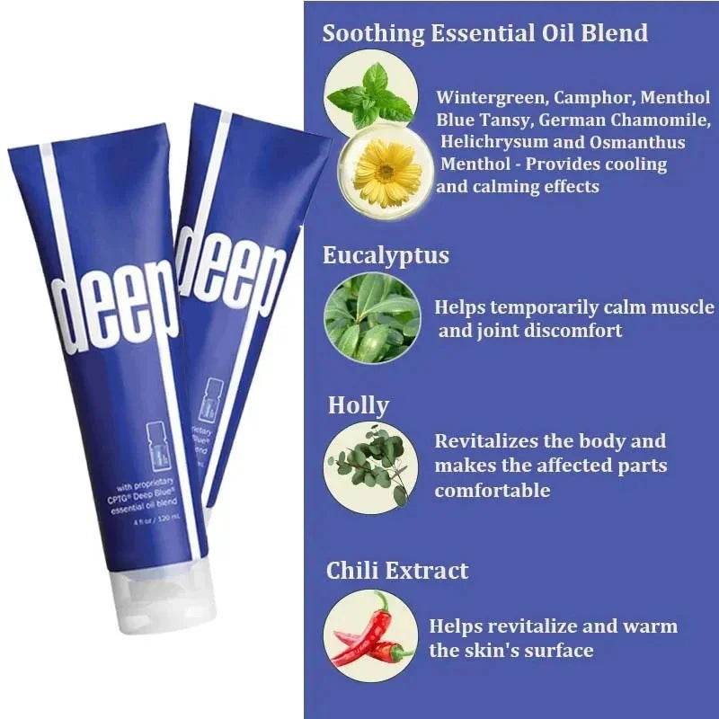 120ml Soothing Balm for Skin Care - Proprietary Essential Oil Blend for Deep Moisturization and Fatigue Relief - BON's