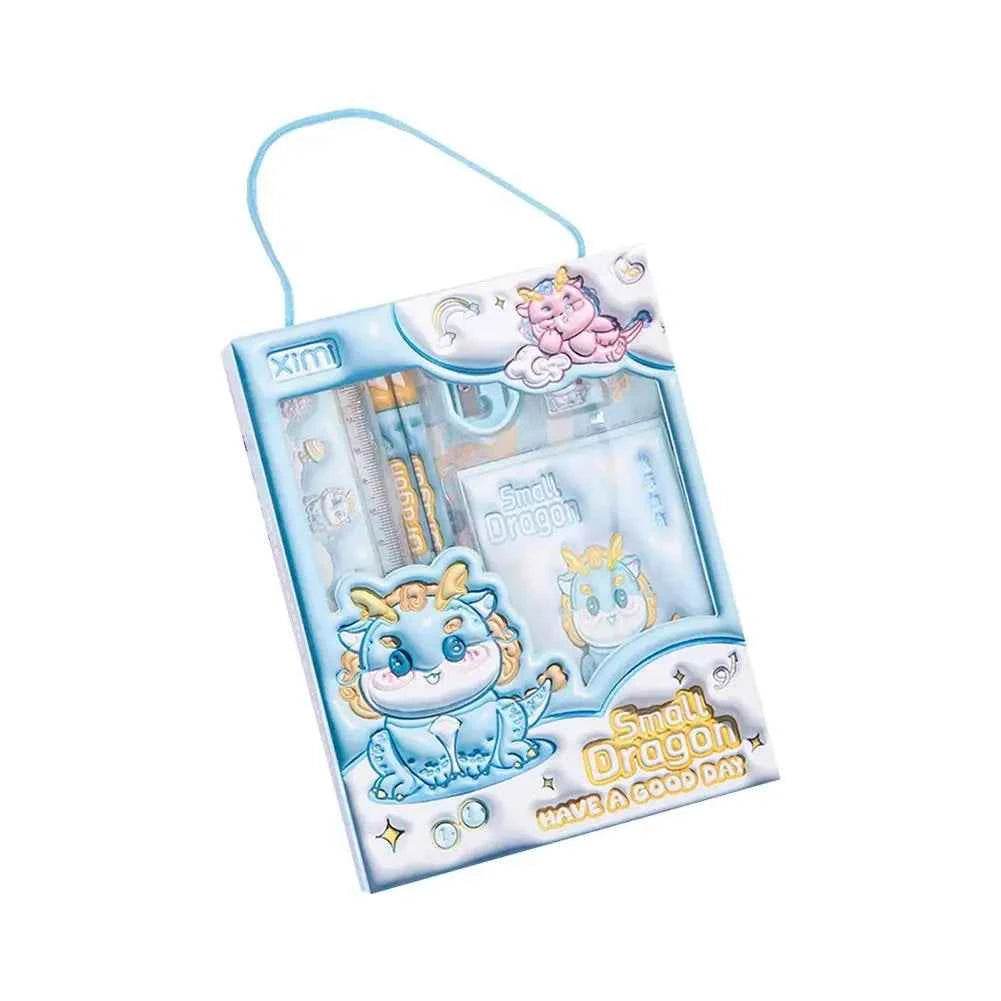 Cute Cartoon Stationery Set - 6-Piece Student Supplies - BON's