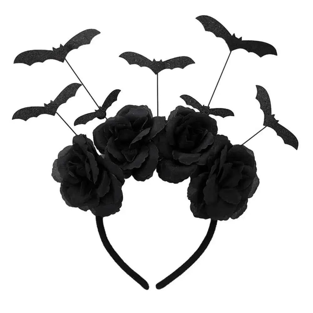 Halloween Party Decor Halloween-themed Halloween Headband Rose Headband Spider Headband For Halloween Parties Gift Accessory