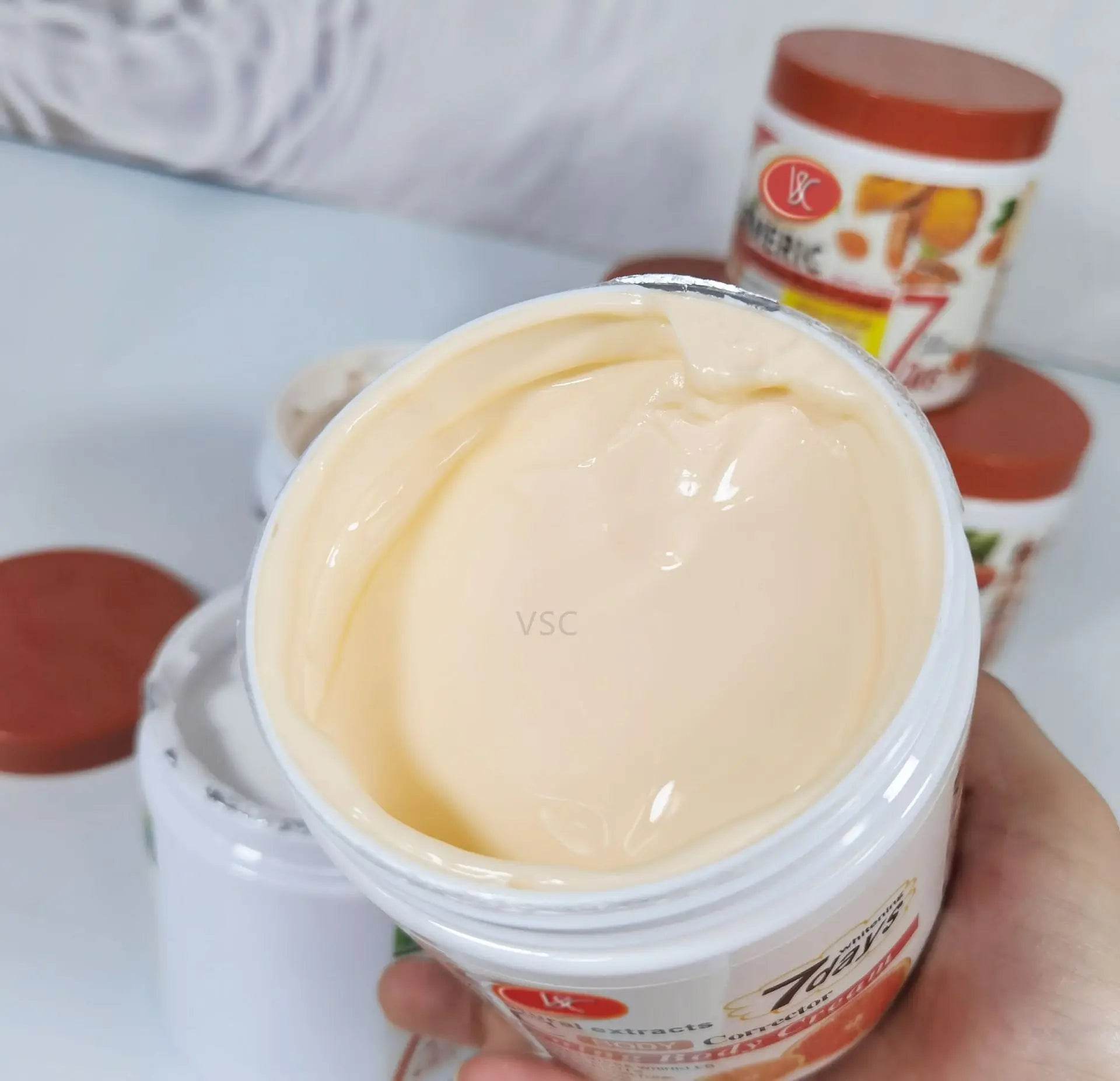 Turmeric Body Lotion for Brightening and Hydrating Skin - Moisturizer Body Cream and Face Cream - BON's
