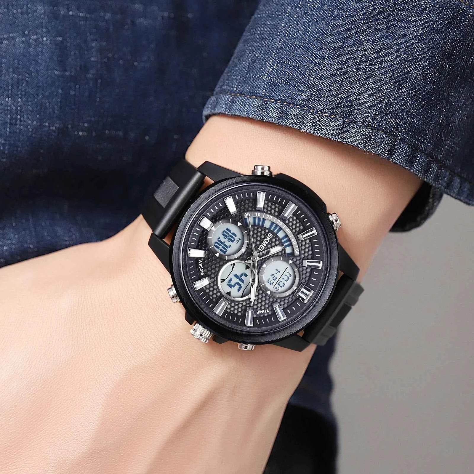 SKMEI Men's Digital Sport Watch - Waterproof, Chrono, Alarm - BON's