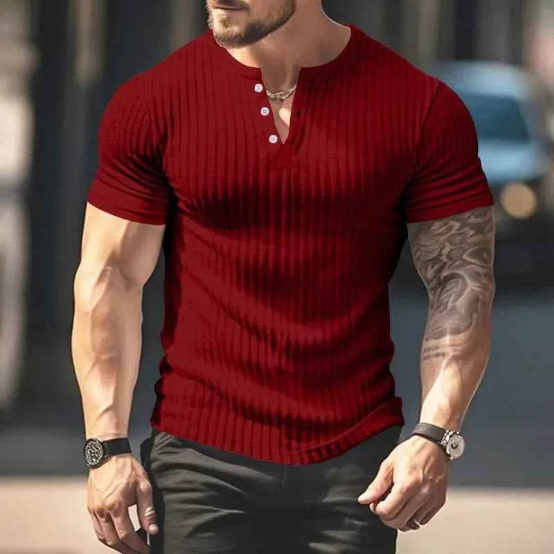 Summer knit T-shirt, Europe & US style - BON's