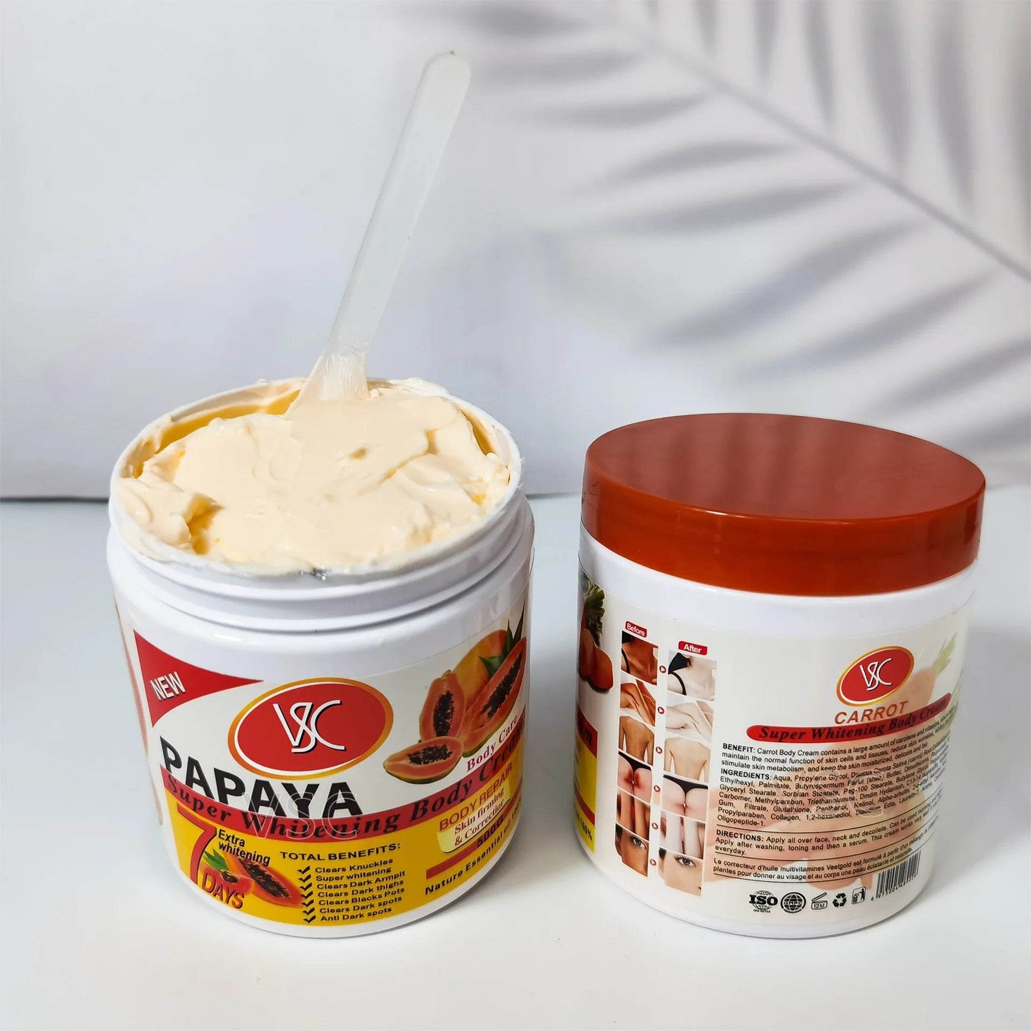 Turmeric Body Lotion for Brightening and Hydrating Skin - Moisturizer Body Cream and Face Cream - BON's
