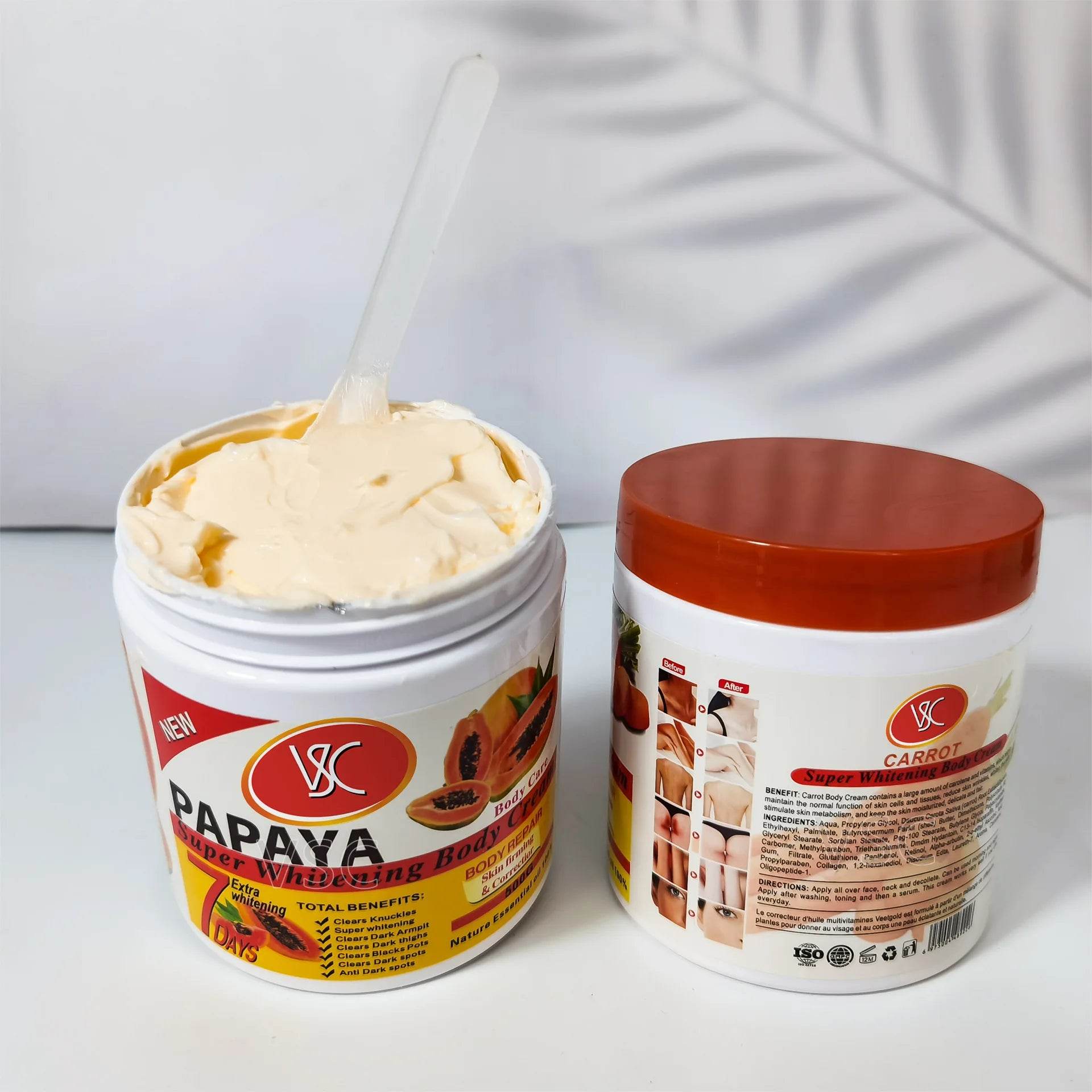 Turmeric Body Lotion for Brightening and Hydrating Skin - Moisturizer Body Cream and Face Cream - BON's