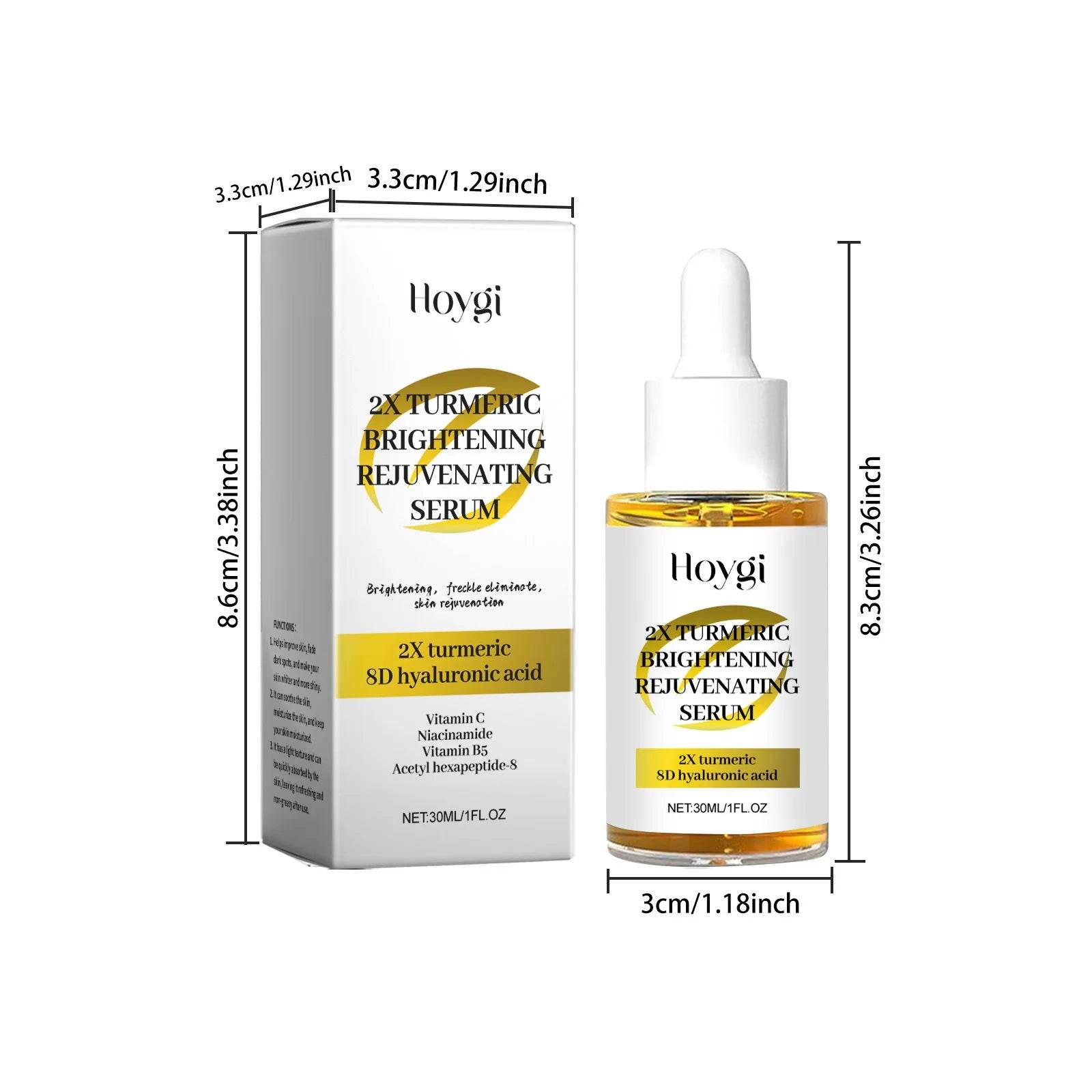 Turmeric Dark Spot Remover Exfoliating Cleansing Pads for Oil Control and Brightening Skin Care - BON's