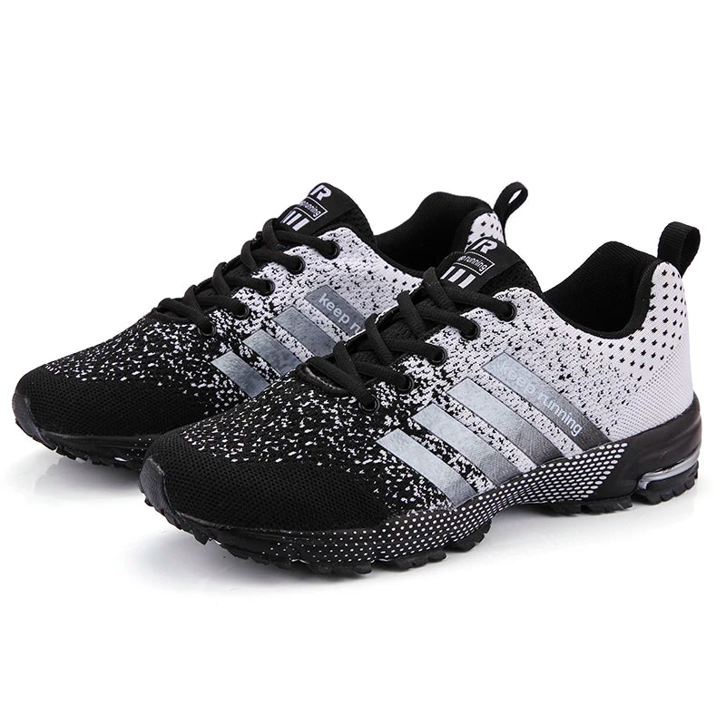 Breathable Running Sneakers – Non-Slip Gym, Walking & Casual Streetwear Shoes