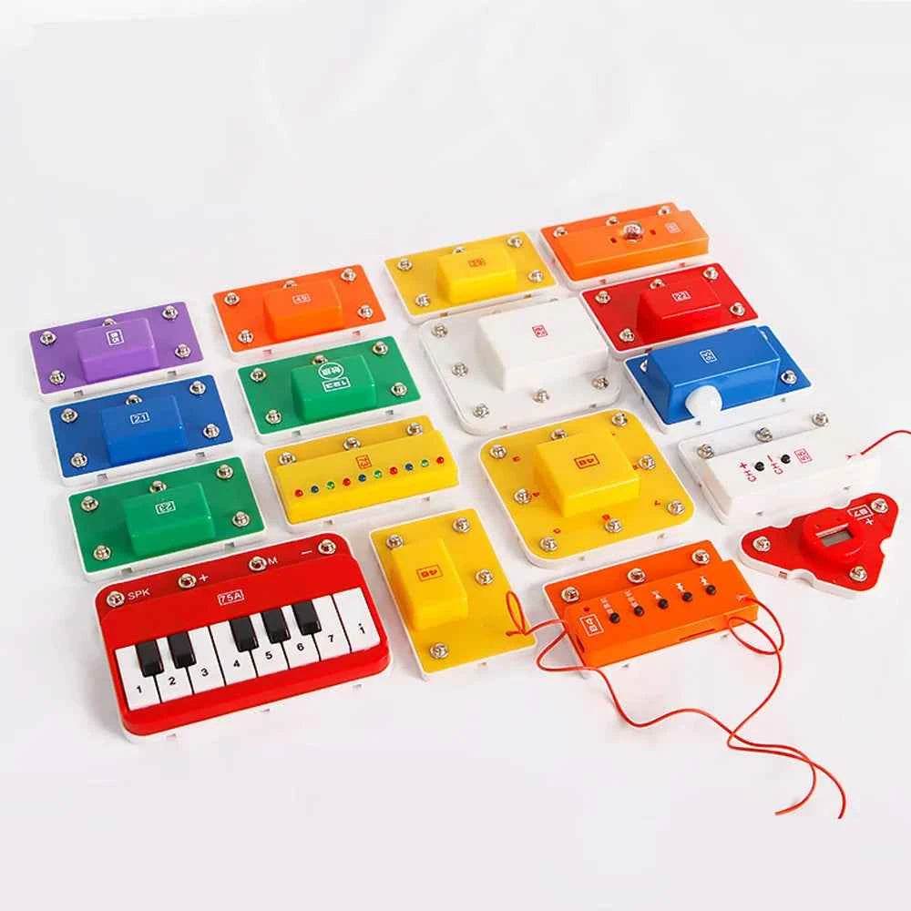 Kids' Science Kit - Electronic Building Block Science Kit for Creative Learning - BON's