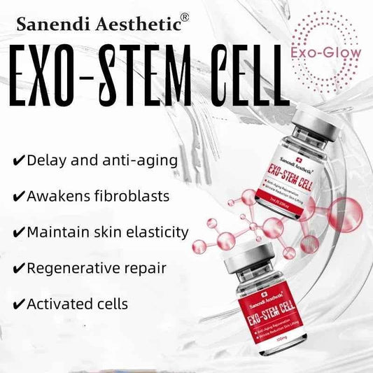 Korean Stem Cell Serum for Face Skin Booster Anti-aging Dr.Pen Pdrn All Skin Types 7ML*3 Vials + 100mg*3 Vials - BON's