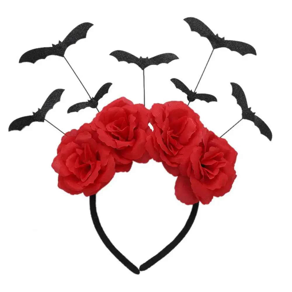 Halloween Party Decor Halloween-themed Halloween Headband Rose Headband Spider Headband For Halloween Parties Gift Accessory