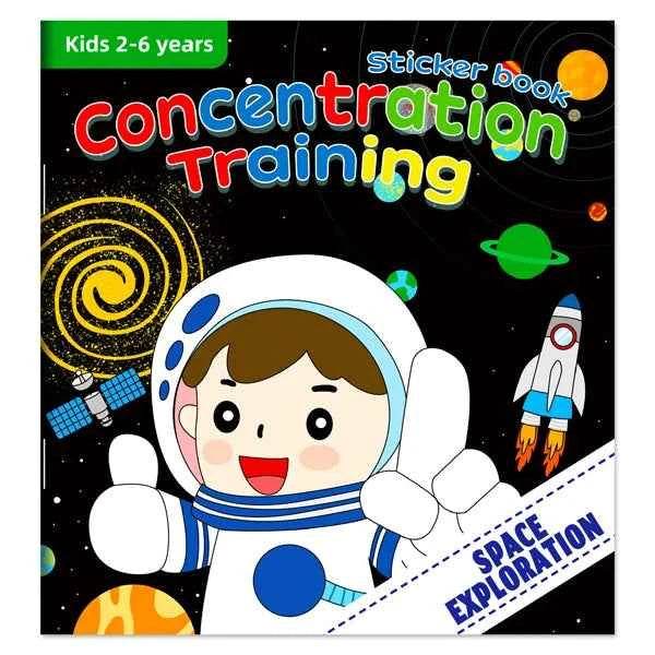 Kids Reusable Cartoon Stickers Books for Early Education Gift - BON's