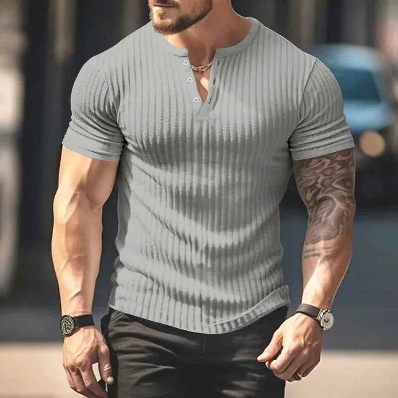 Summer knit T-shirt, Europe & US style - BON's