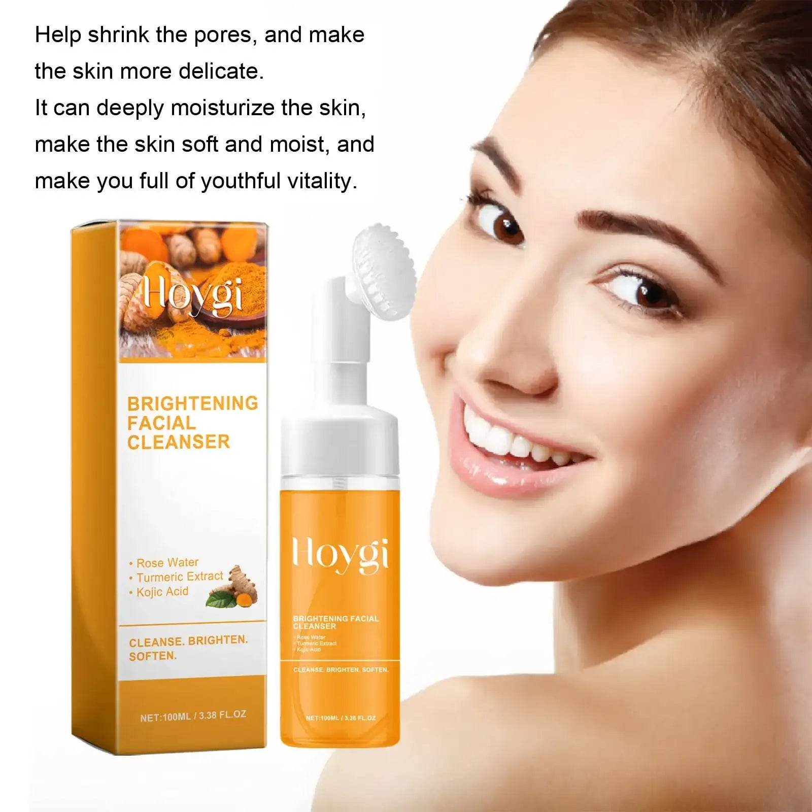 Turmeric Dark Spot Remover Exfoliating Cleansing Pads for Oil Control and Brightening Skin Care - BON's