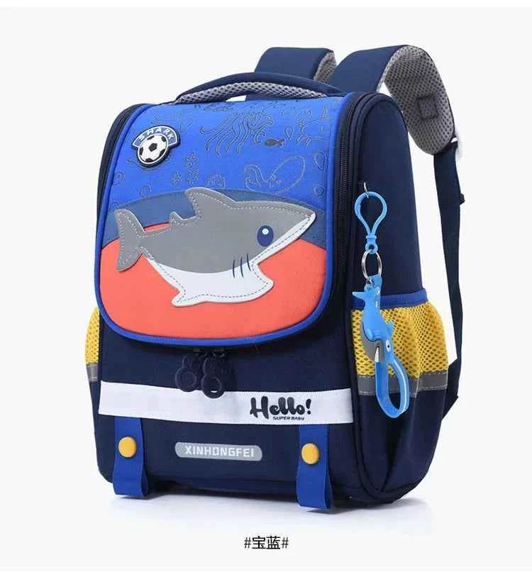 Kids Cartoon Backpack Large Waterproof Schoolbag - BON's