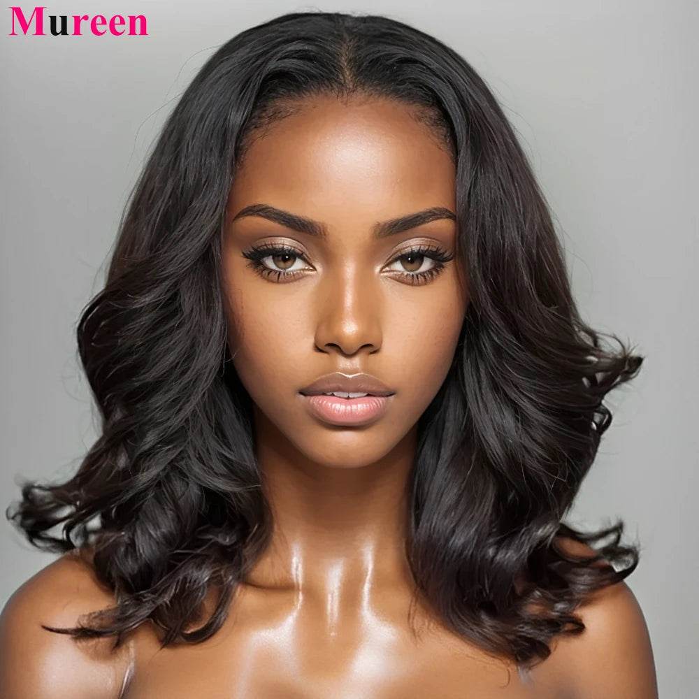250% Density Bob Wig Body Wave Wear And Go Glueless Wigs For Women Ready To Wear Human Hair Wigs 4x4 Lace Closure Wig Human Hair - BON's