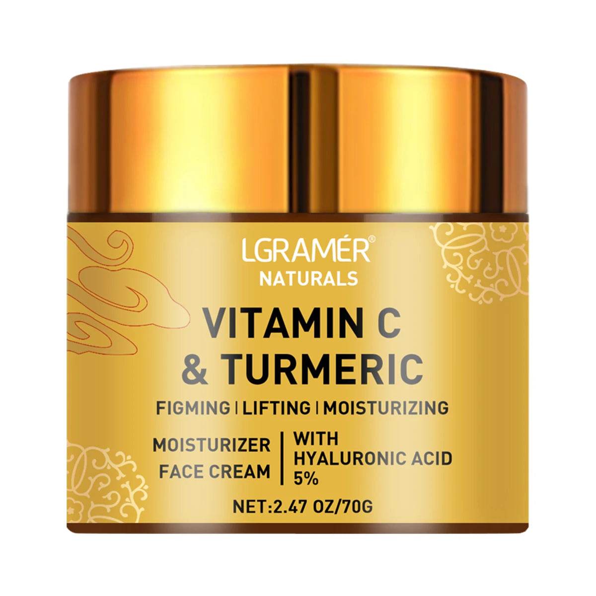 Turmeric Vitamin C Face cream Retinol Moisturizing Firming Hyaluronic Lightening Repairing Smooth Skincare Whitening Creams - BON's