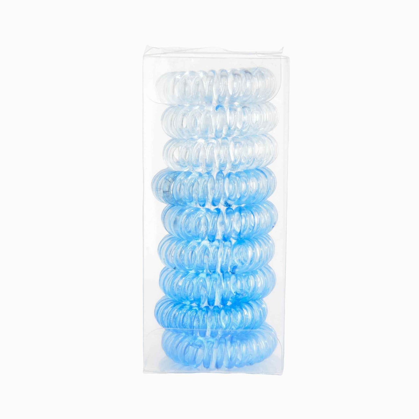 Spiral No-Crease Ponytail Holders for All-Day Comfort - 9 pcs - BON's