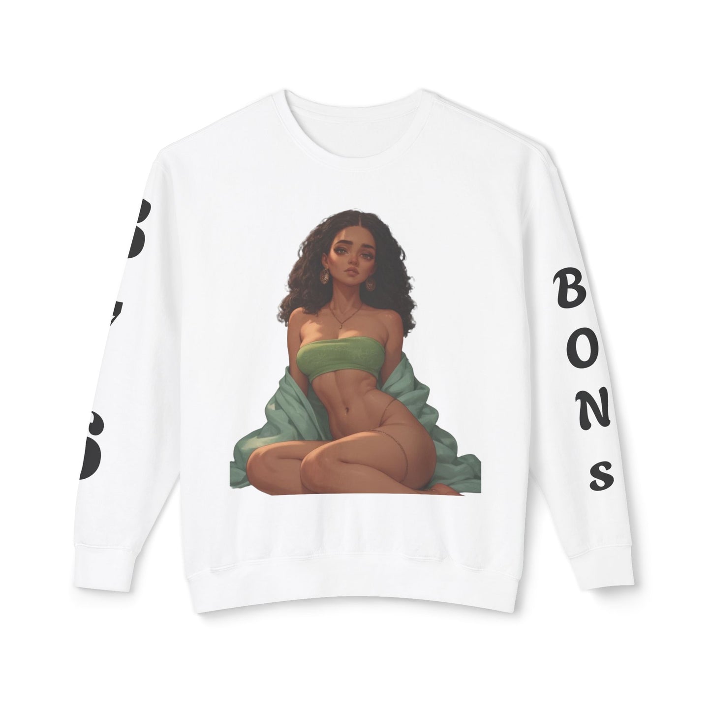 Bold Art Crewneck Sweatshirt for Creative Souls, Dancehall Vibe Apparel, Unique Gift for Artists, Comfortable Fashion Statement, [...]