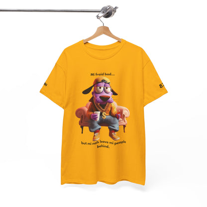 Vibrant Courage Graphic Tee, Fun Unisex Cotton Shirt, Funny Casual Wear, Unique Gift for Friends, Meme Apparel, Personal Style Statement