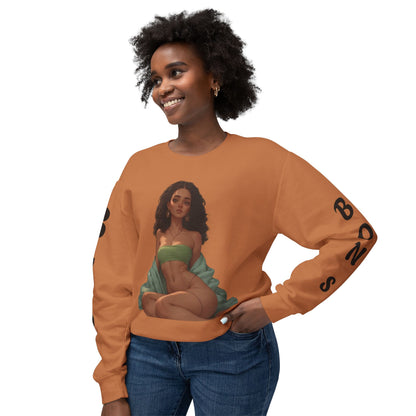 Bold Art Crewneck Sweatshirt for Creative Souls, Dancehall Vibe Apparel, Unique Gift for Artists, Comfortable Fashion Statement, [...]