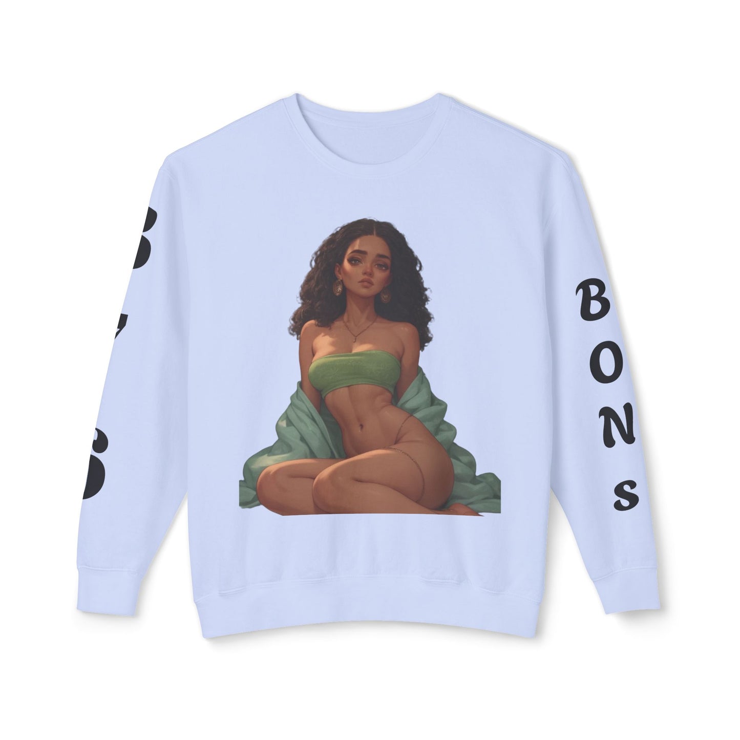 Bold Art Crewneck Sweatshirt for Creative Souls, Dancehall Vibe Apparel, Unique Gift for Artists, Comfortable Fashion Statement, [...]
