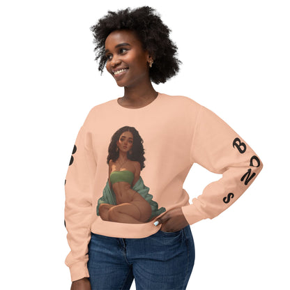 Bold Art Crewneck Sweatshirt for Creative Souls, Dancehall Vibe Apparel, Unique Gift for Artists, Comfortable Fashion Statement, [...]