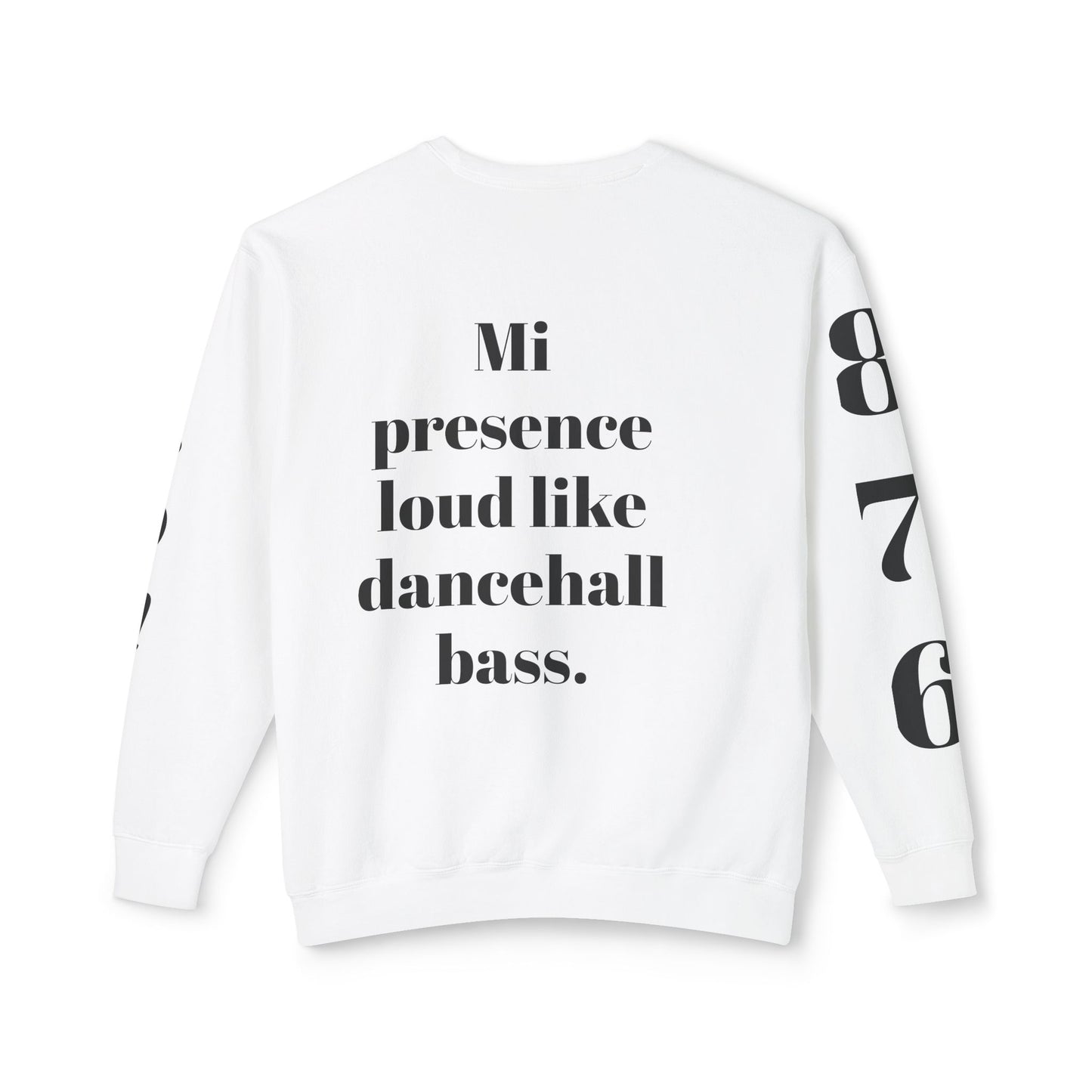 Bold Art Crewneck Sweatshirt for Creative Souls, Dancehall Vibe Apparel, Unique Gift for Artists, Comfortable Fashion Statement, [...]