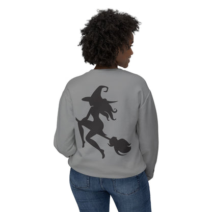 Witch Please Crewneck Sweatshirt, Women Halloween Apparel, Cozy Gift for Witches, Fall Fashion, Casual Wear, Spooky Season