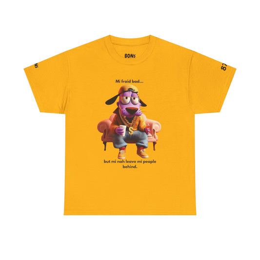 Vibrant Courage Graphic Tee, Fun Unisex Cotton Shirt, Funny Casual Wear, Unique Gift for Friends, Meme Apparel, Personal Style Statement