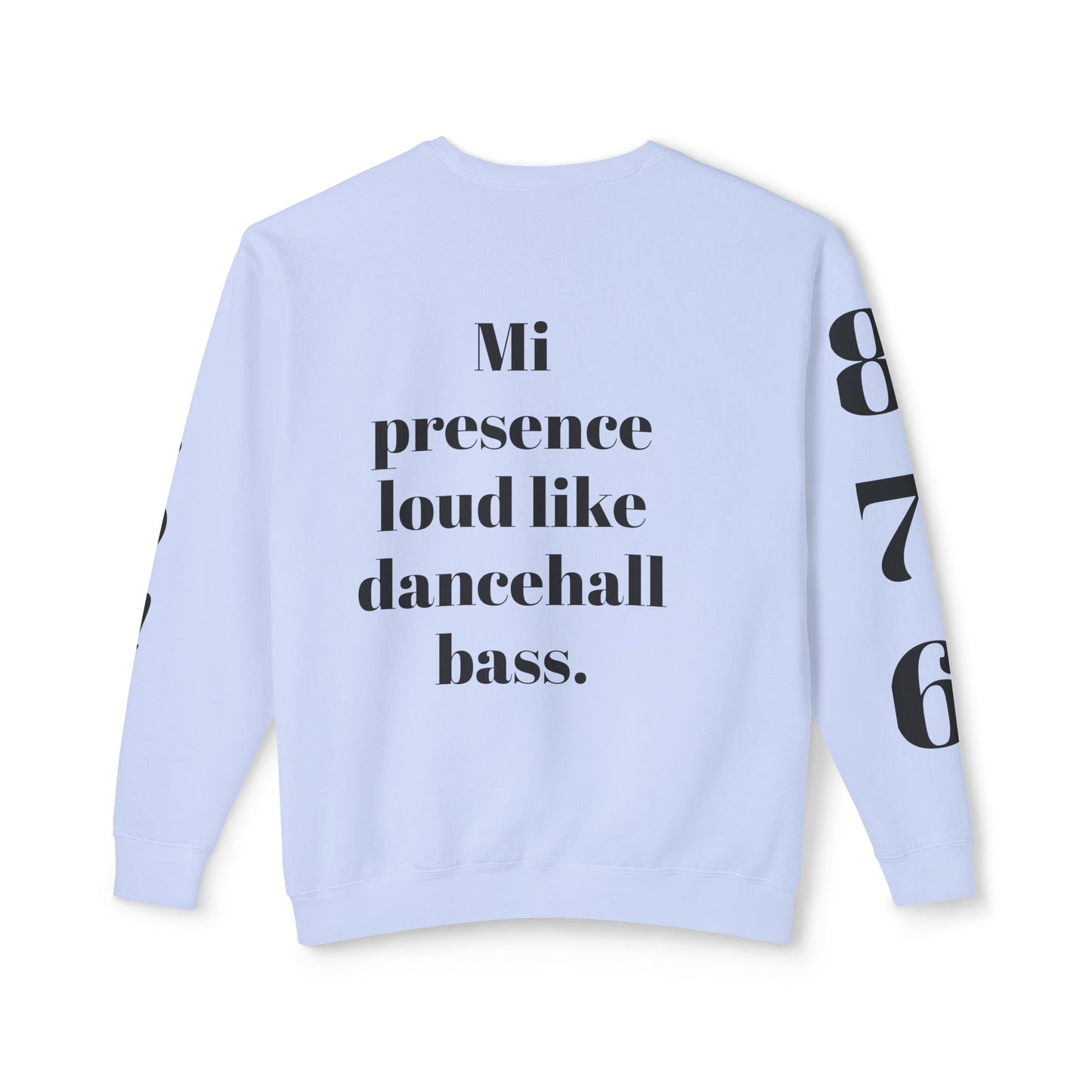 Bold Art Crewneck Sweatshirt for Creative Souls, Dancehall Vibe Apparel, Unique Gift for Artists, Comfortable Fashion Statement, [...]